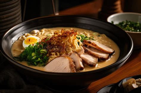 Hakata Ramen: An Umami-Rich Symphony Blending Silky Noodles and Creamy Pork Broth!