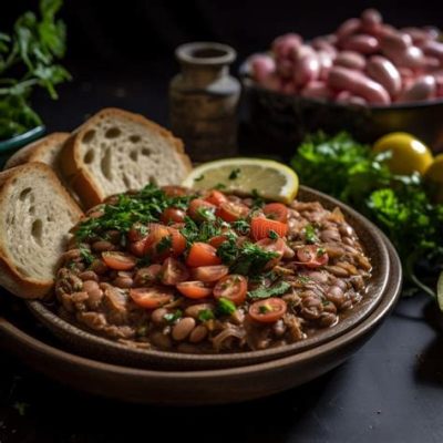  Ful Medames: A Hearty Dish Bursting With Earthy Flavors and Aromatic Spices From Port Said!